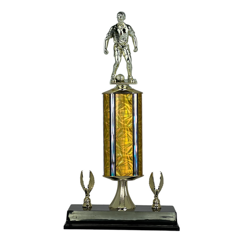 Trofeo de Tubo con Figura Serie 441 de Futbol